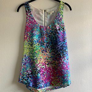 Silk Confetti Top